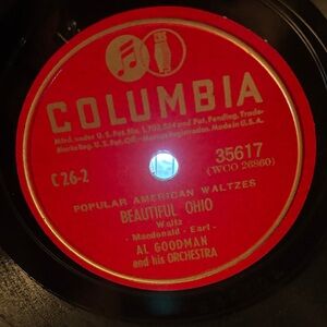 Beautiful Ohio , Al Goodman and his Orchestra VTG vinyl